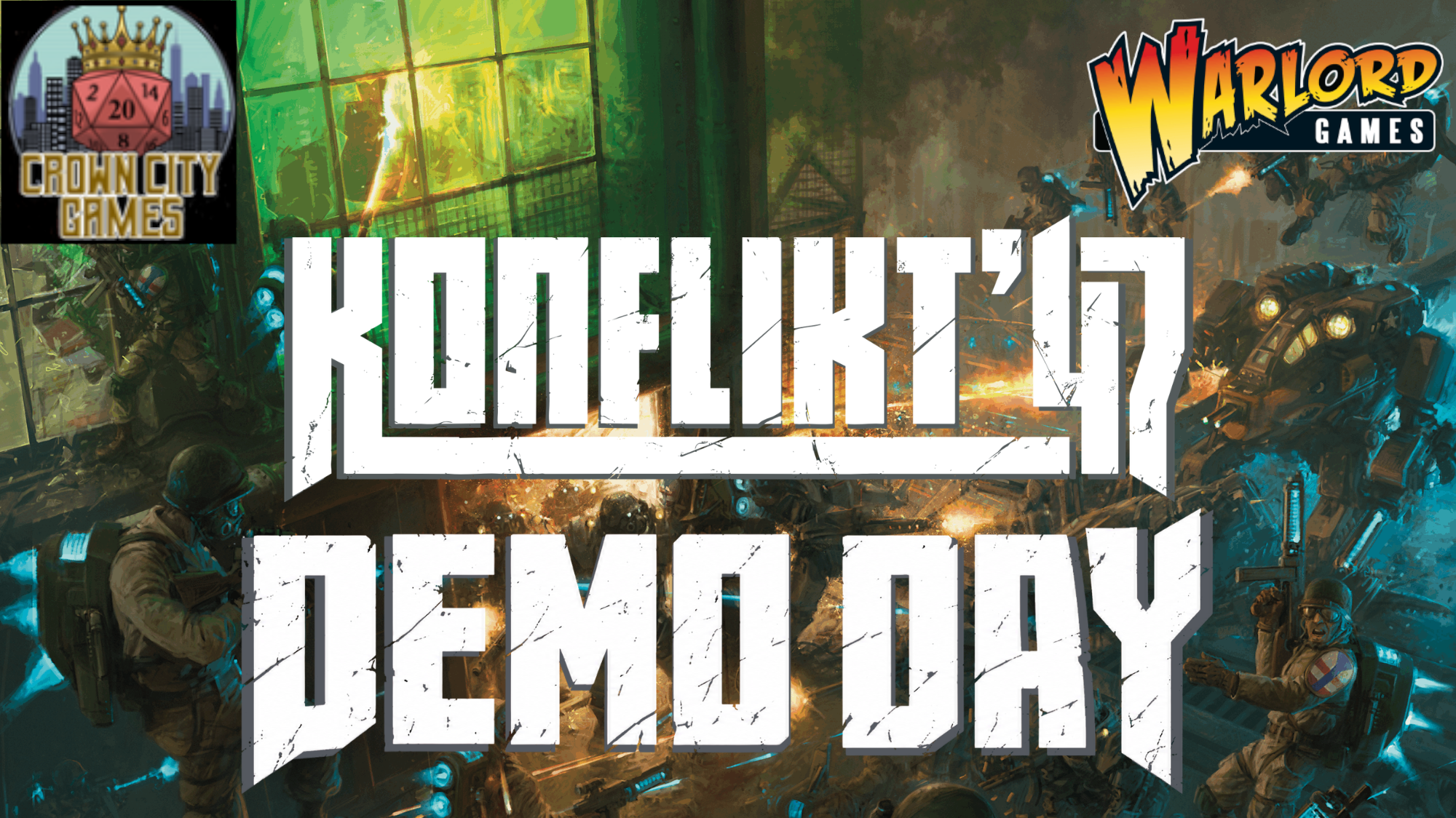 Konflikt 47 Demo Day - Crown City Games