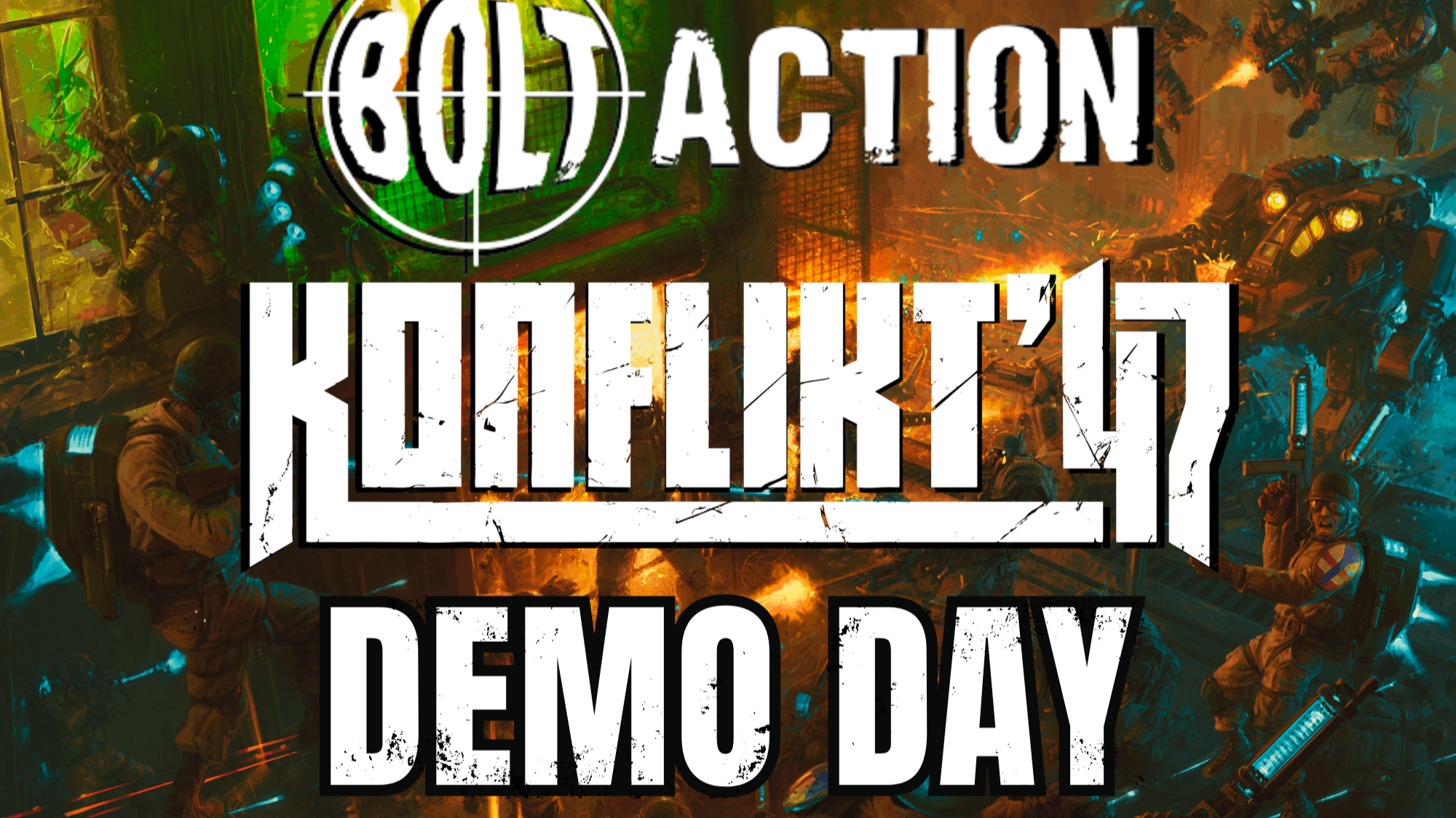 Double Looks Games Demo Days Bolt Action and Konflict '47