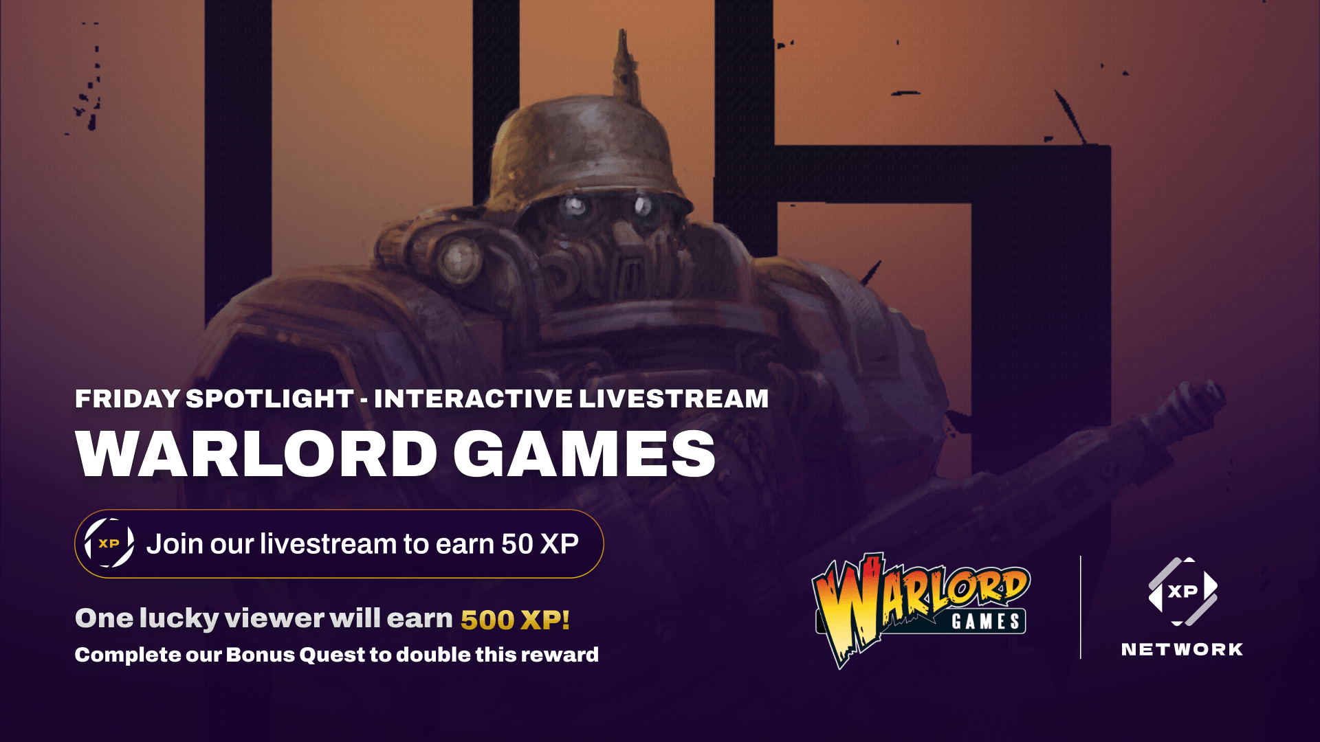 Warlord Games: Friday Spotlight - Interactive Livestream
