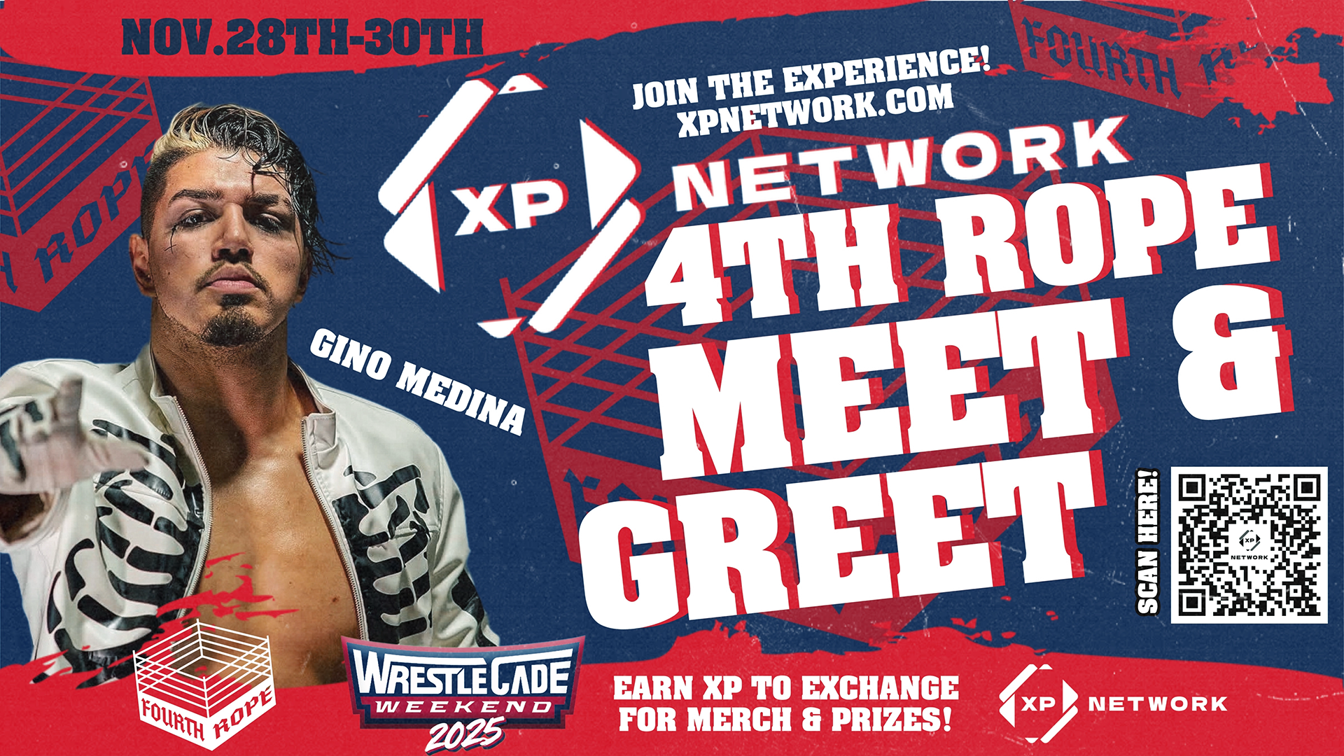 XP Booth: 4th Rope Meet & Greet Gino Medina