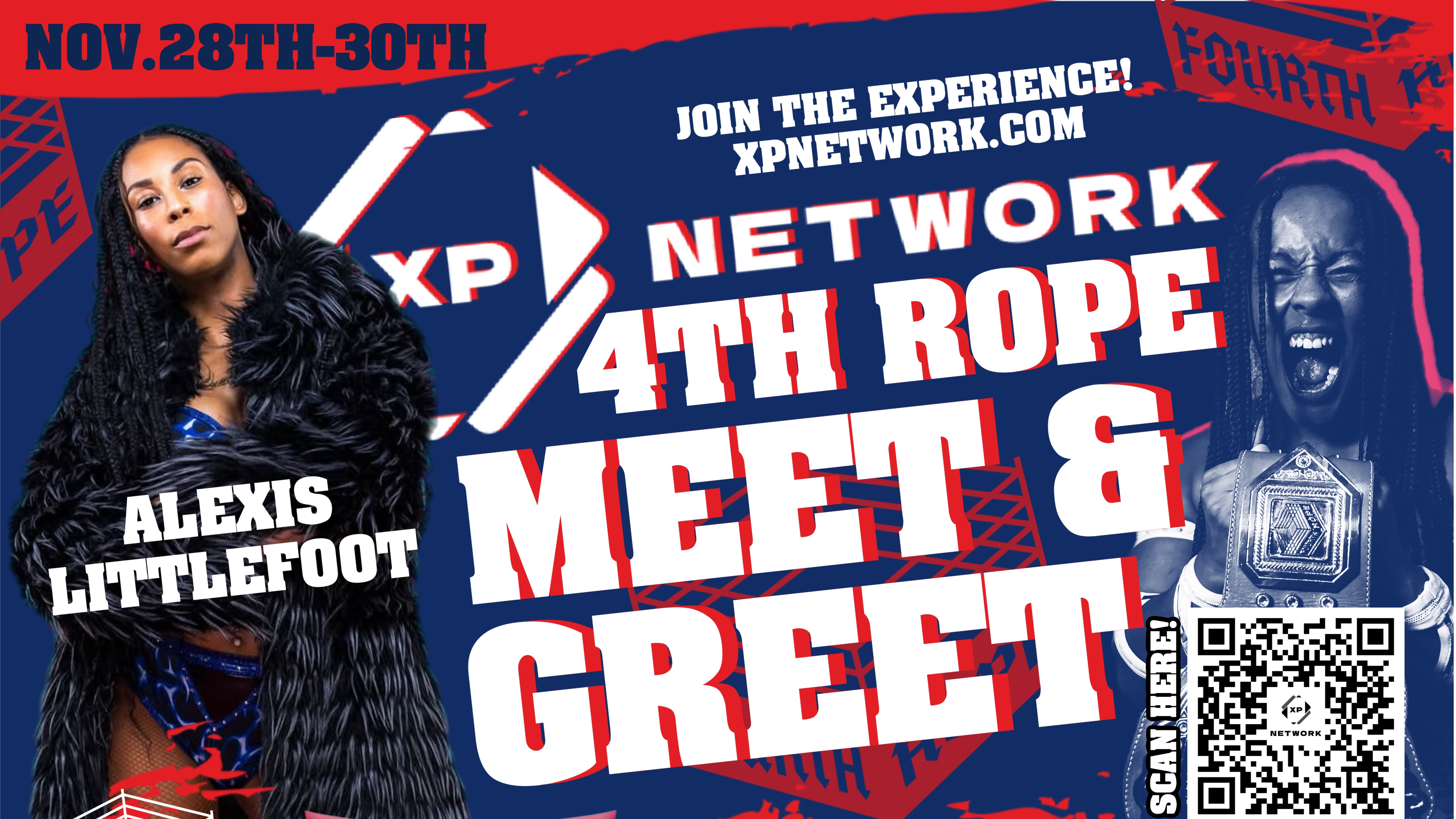 XP Booth: 4th Rope Meet & Greet Alexis Littlefoot