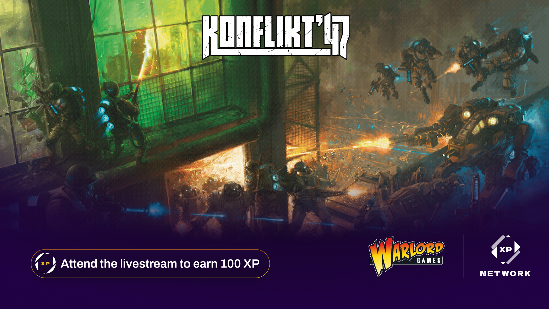 Warlord Games - Konflikt '47 Livestream