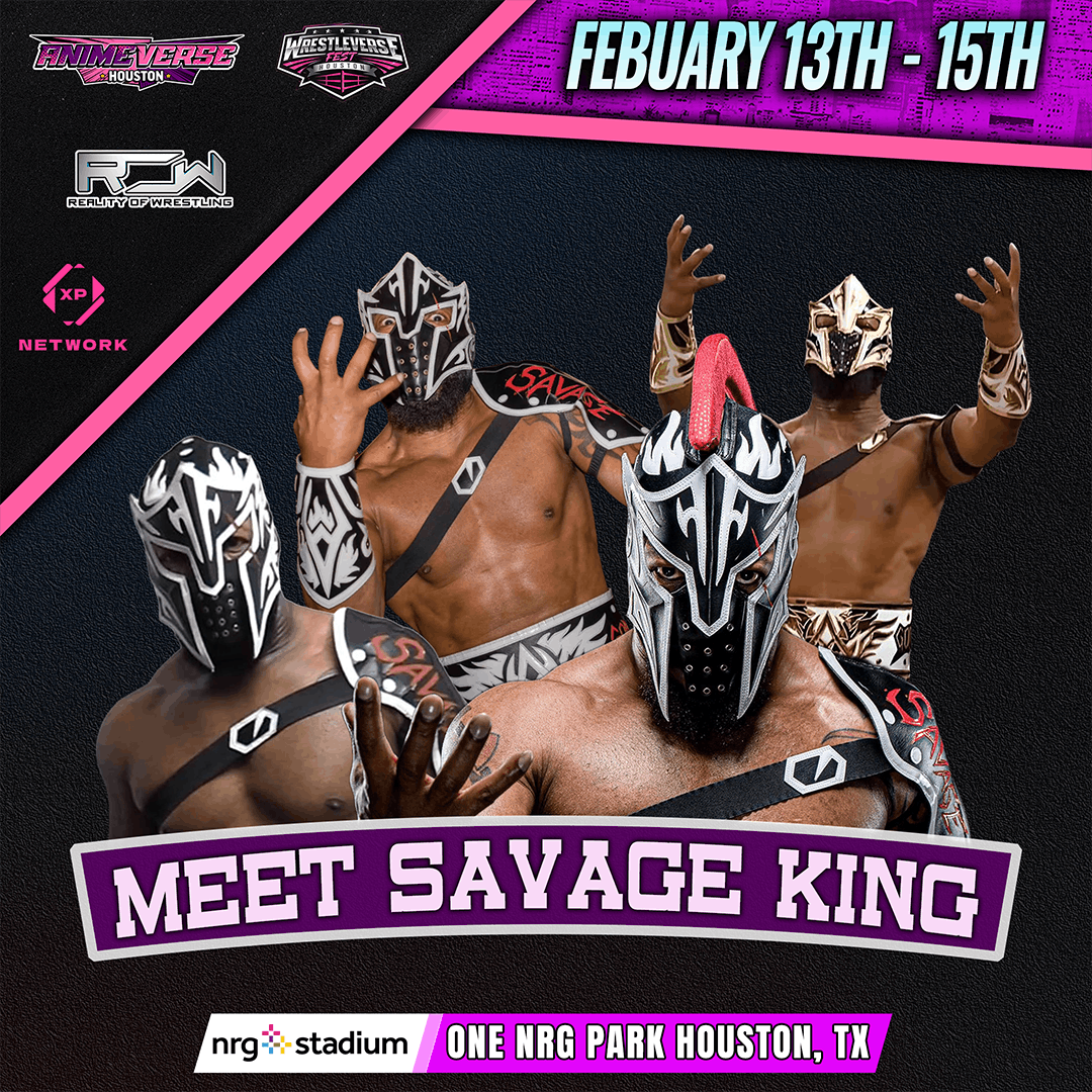 Meet Savage King at Animeverse 2026