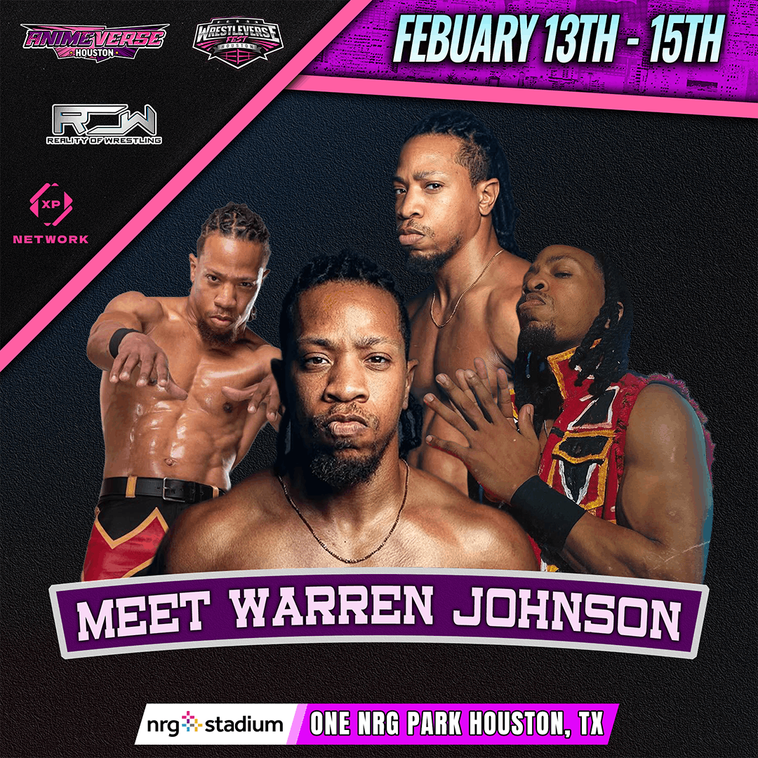 Meet Warren Johnson at Animeverse 2026