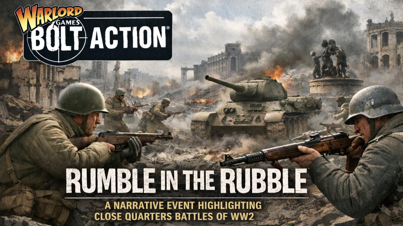EVENT IS FULL -Rumble in the Rubble 2026 - A Bolt Action - Frontline Gaming, Las Vegas NV