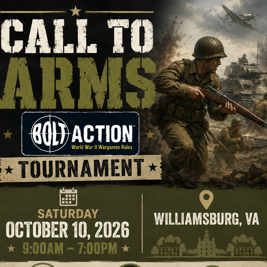 Call to Arms Bolt Action Tournament