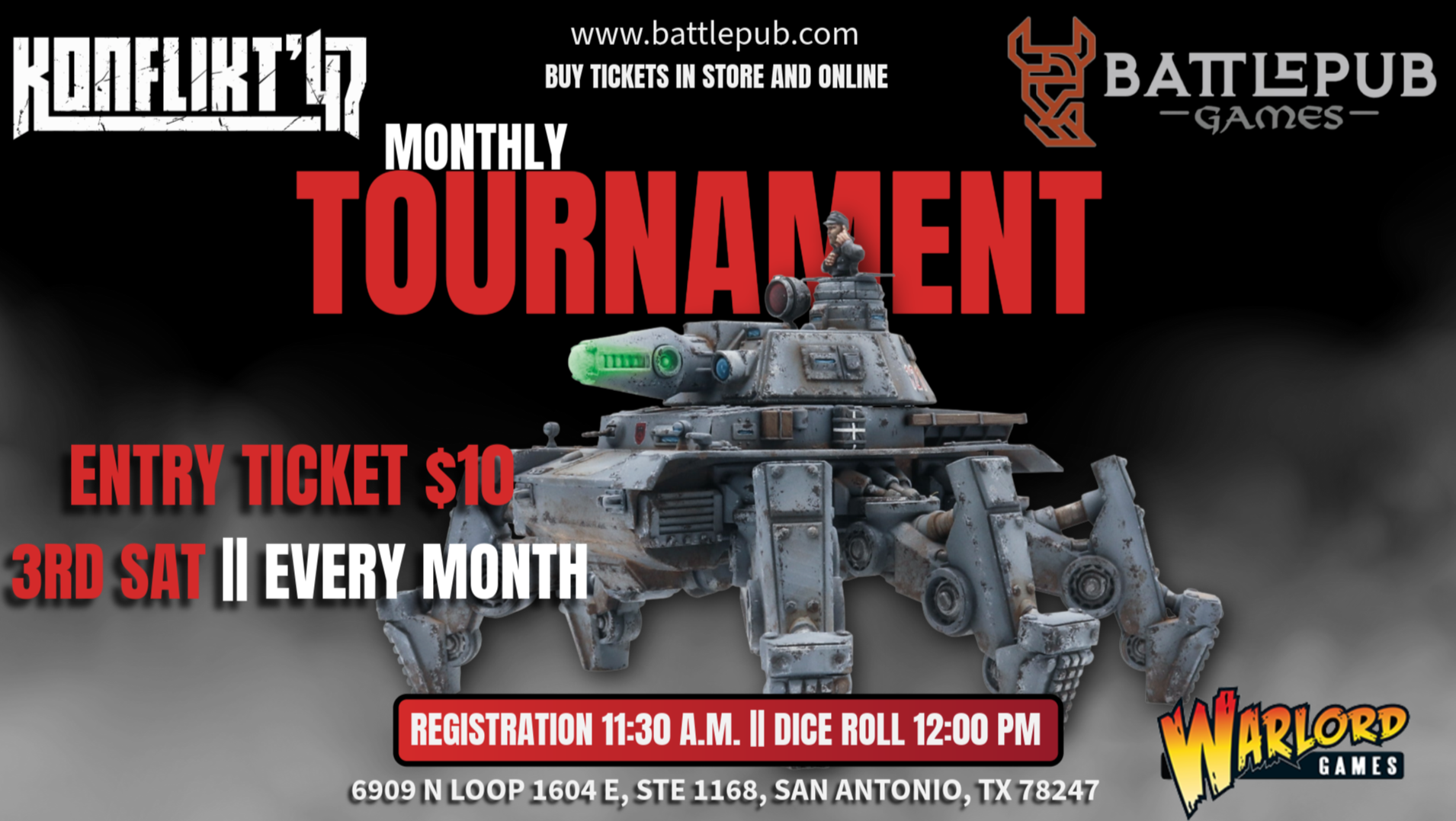 BattlePub's Konflikt '47 Event