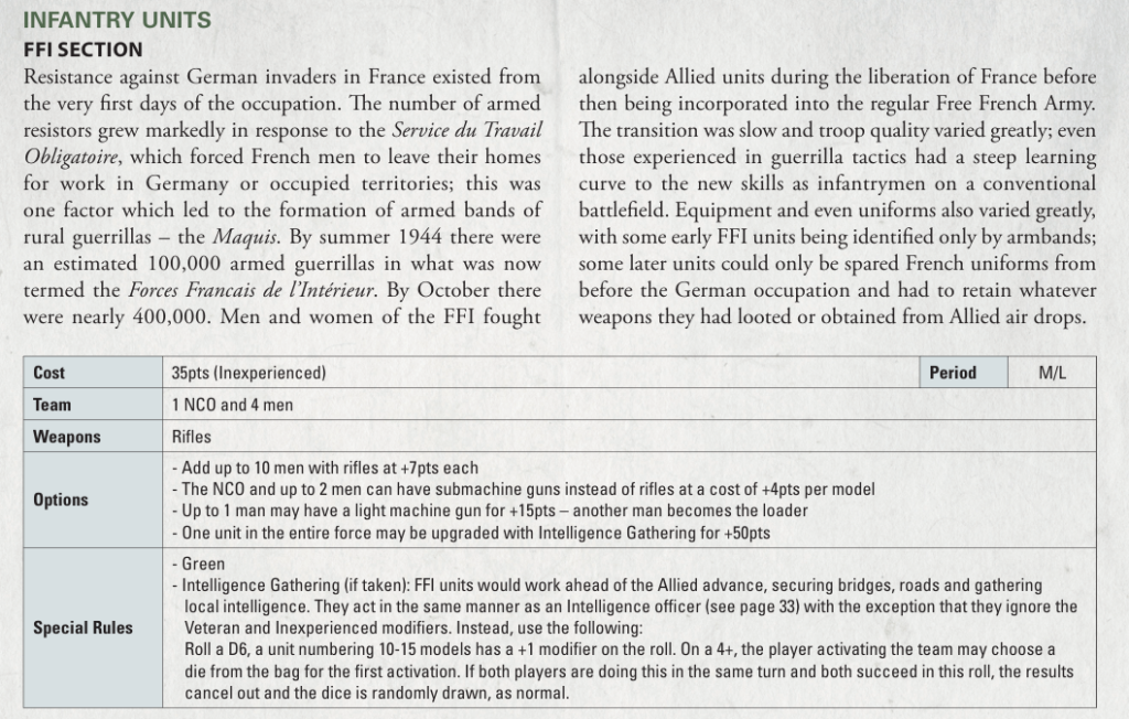 FFI Section
